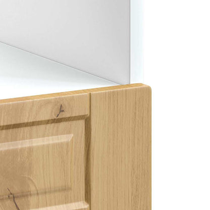 vidaXL Oven Cabinet "Porto" Artisan Oak Engineered Wood