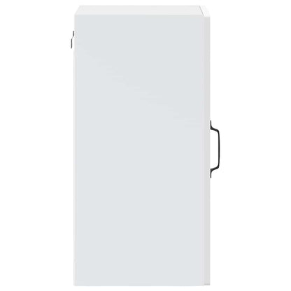 vidaXL Kitchen Wall Cabinet with Glass Door "Porto" White
