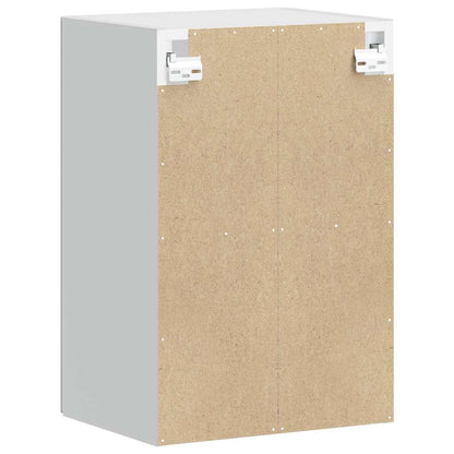 vidaXL Kitchen Wall Cabinet with Glass Door Porto Grey Sonoma