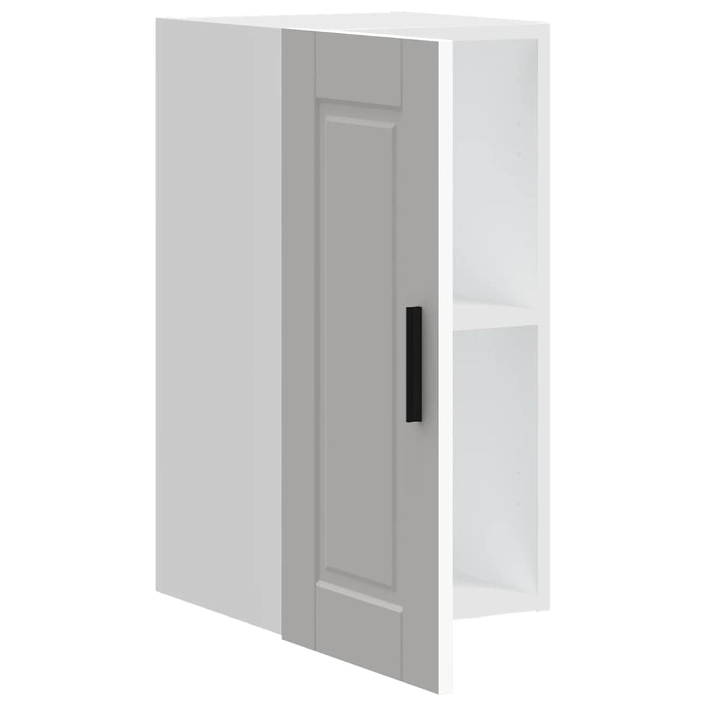 vidaXL Kitchen Wall Cabinet "Porto" White Engineered Wood