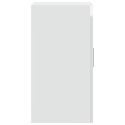 vidaXL Kitchen Wall Cabinet "Porto" High Gloss White Engineered Wood
