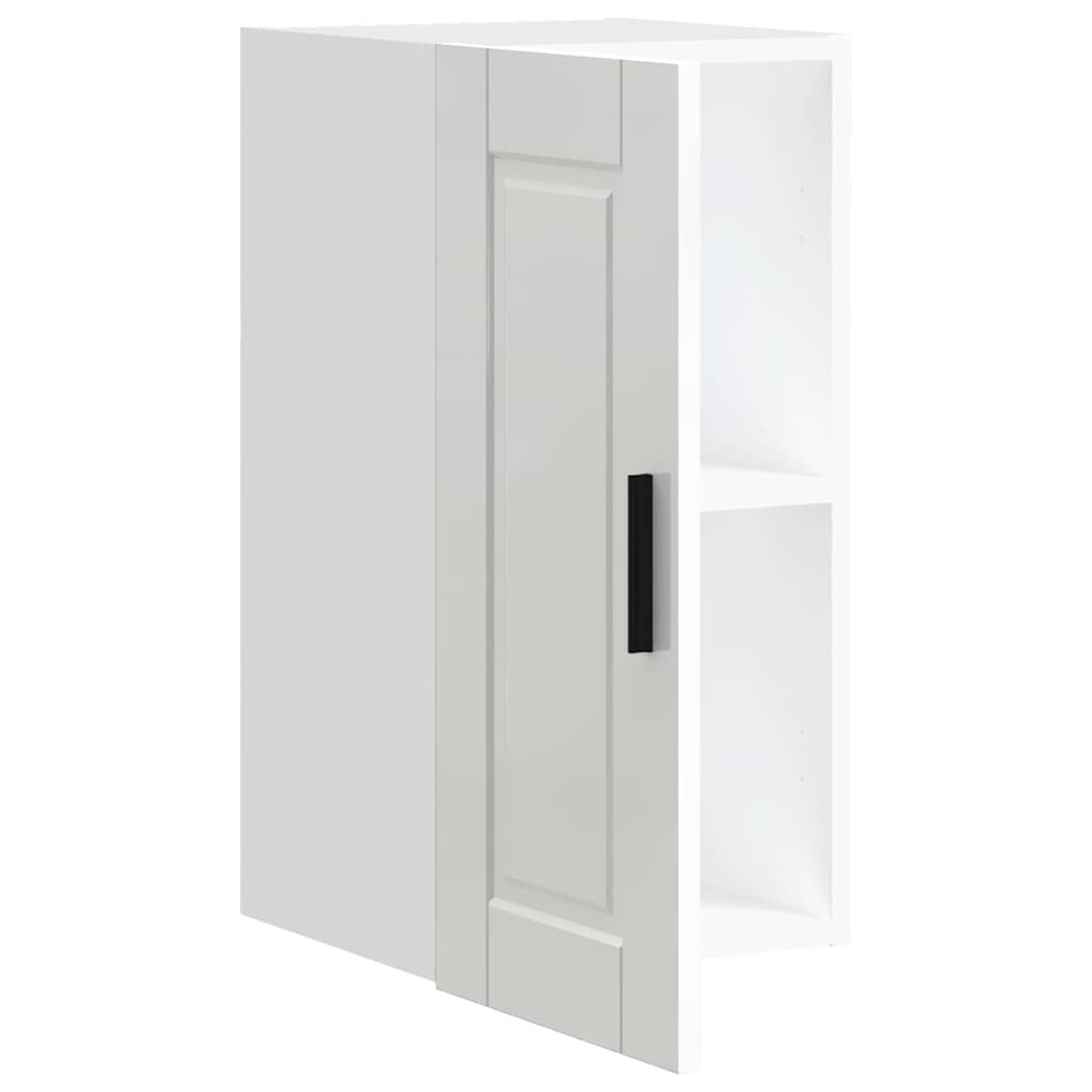 vidaXL Kitchen Wall Cabinet Porto High Gloss White Engineered Wood