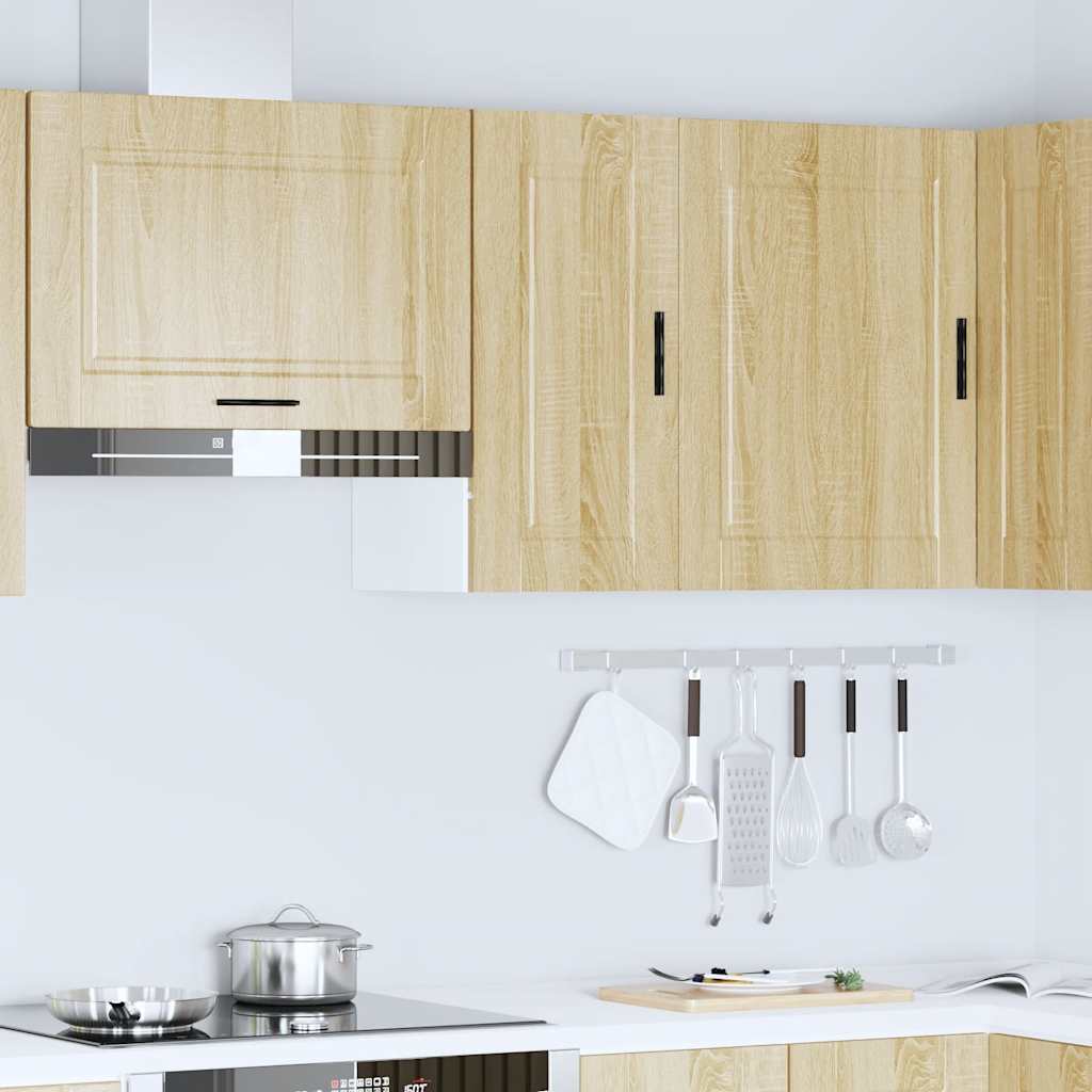 vidaXL Kitchen Wall Cabinet "Porto" Sonoma Oak Engineered Wood