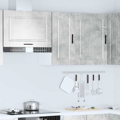 vidaXL Kitchen Wall Cabinet "Porto" Concrete Grey Engineered Wood
