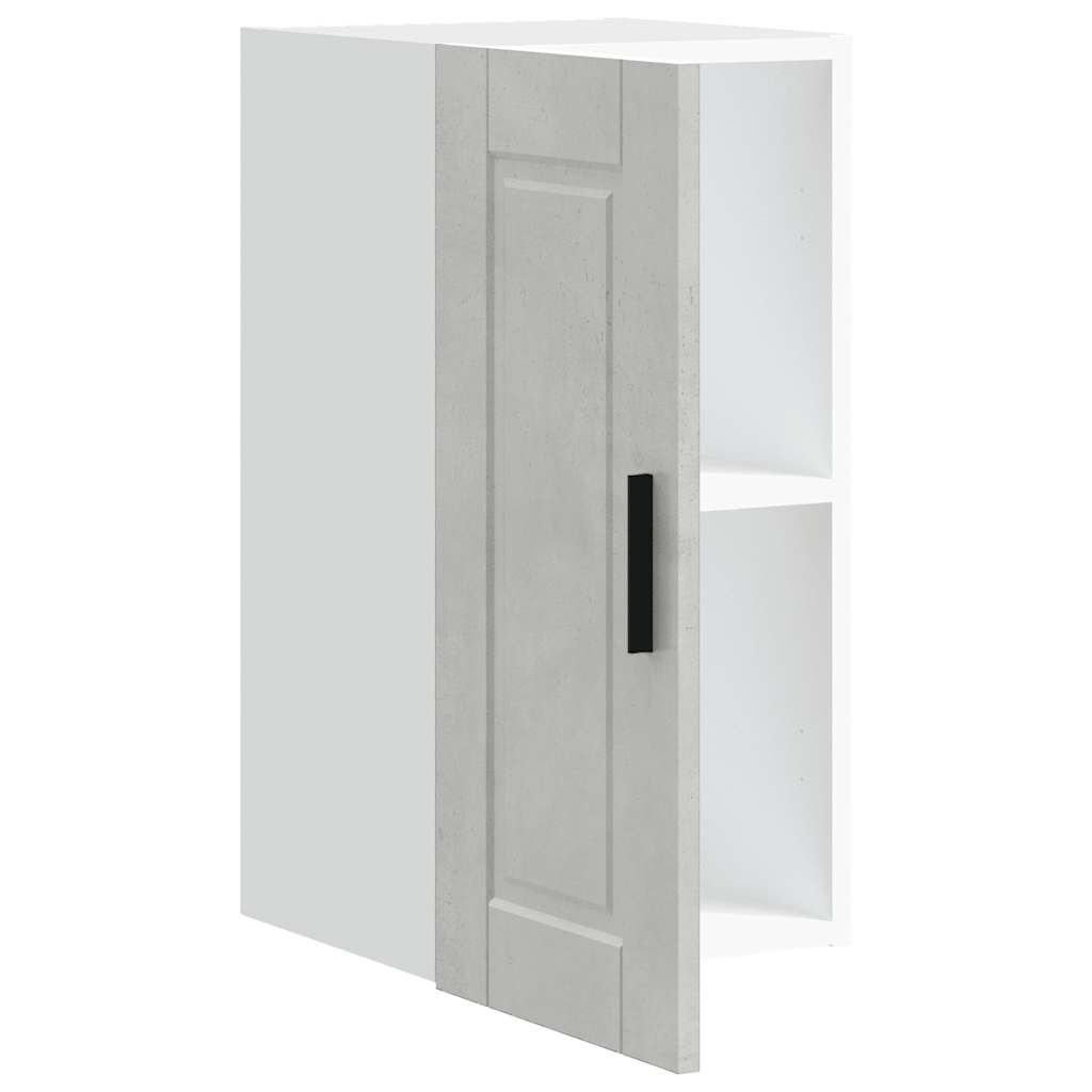 vidaXL Kitchen Wall Cabinet "Porto" Concrete Grey Engineered Wood
