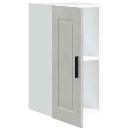 vidaXL Kitchen Wall Cabinet "Porto" Concrete Grey Engineered Wood