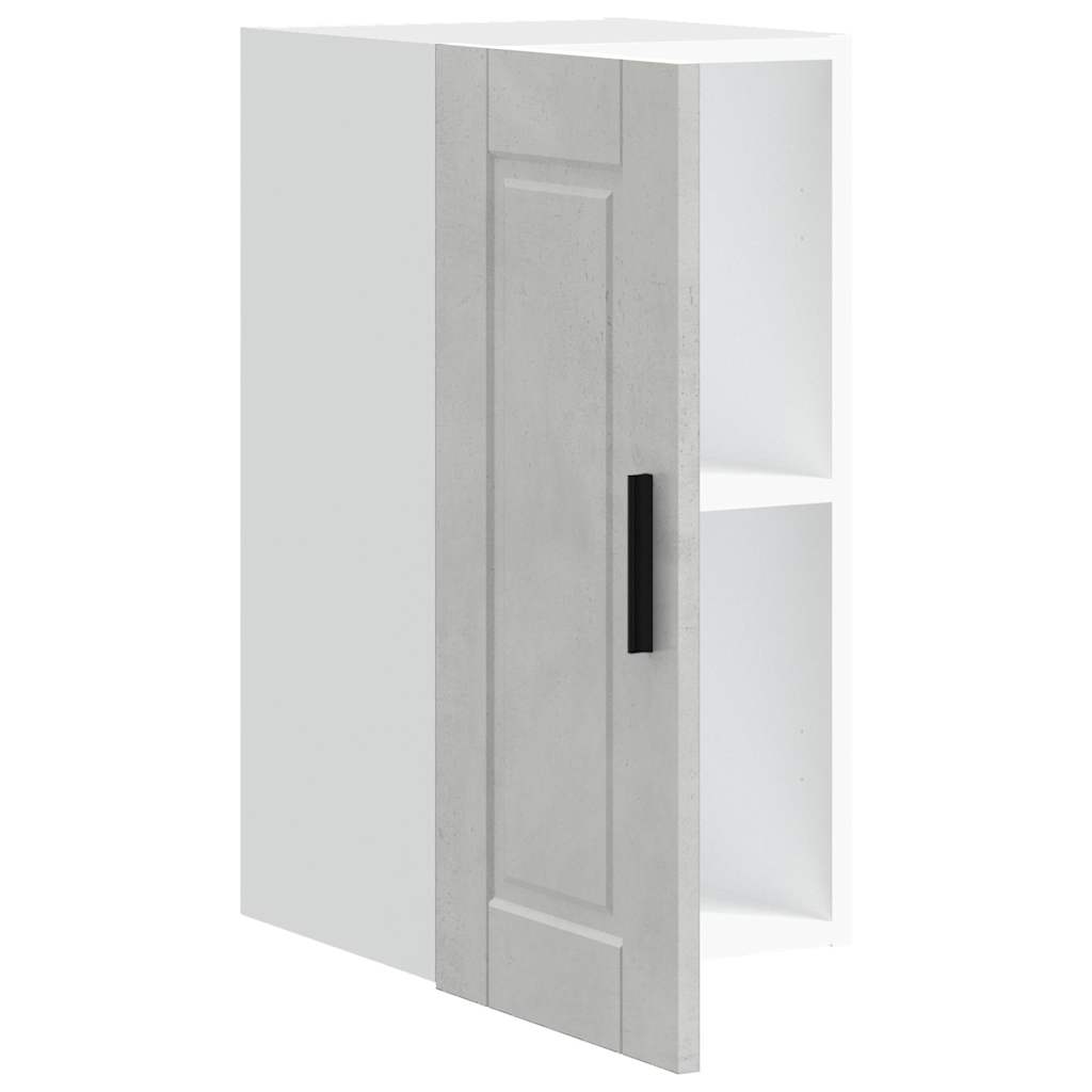vidaXL Kitchen Wall Cabinet "Porto" Concrete Grey Engineered Wood