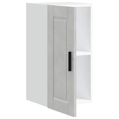 vidaXL Kitchen Wall Cabinet "Porto" Concrete Grey Engineered Wood