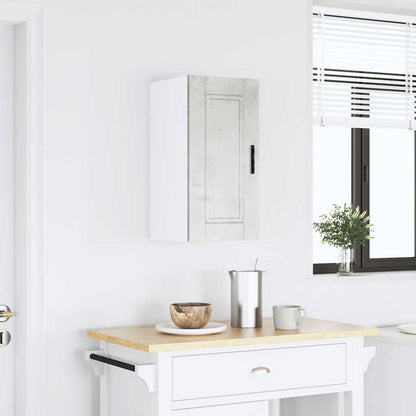 vidaXL Kitchen Wall Cabinet "Porto" Concrete Grey Engineered Wood