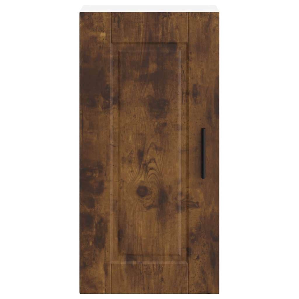vidaXL Kitchen Wall Cabinet "Porto" Smoked Oak Engineered Wood