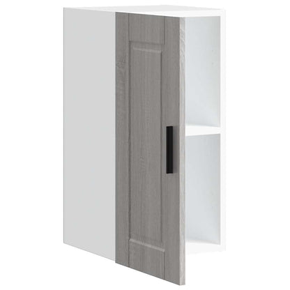 vidaXL Kitchen Wall Cabinet "Porto" Grey Sonoma Engineered Wood