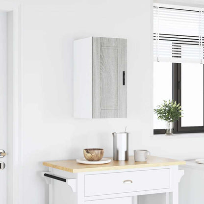 vidaXL Kitchen Wall Cabinet "Porto" Grey Sonoma Engineered Wood