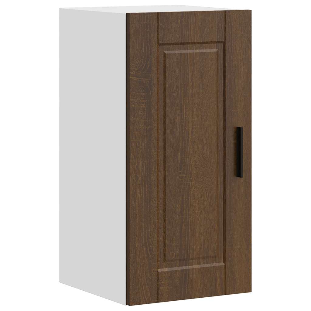 vidaXL Kitchen Wall Cabinet "Porto" Brown Oak Engineered Wood