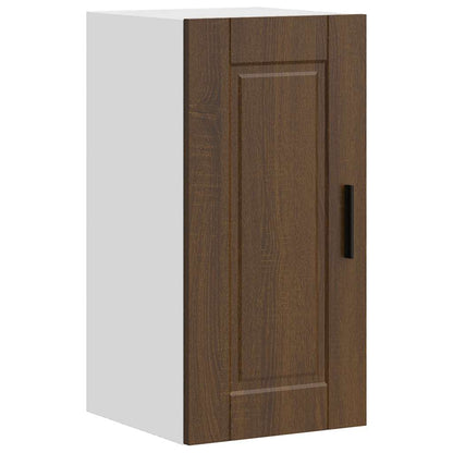 vidaXL Kitchen Wall Cabinet "Porto" Brown Oak Engineered Wood