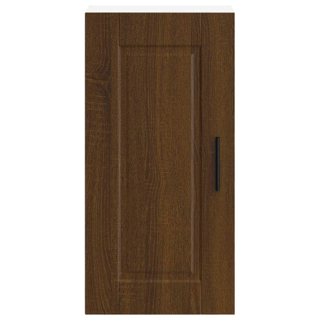 vidaXL Kitchen Wall Cabinet "Porto" Brown Oak Engineered Wood