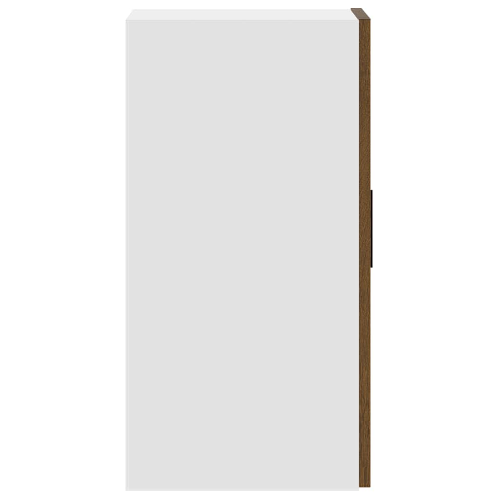 vidaXL Kitchen Wall Cabinet "Porto" Brown Oak Engineered Wood