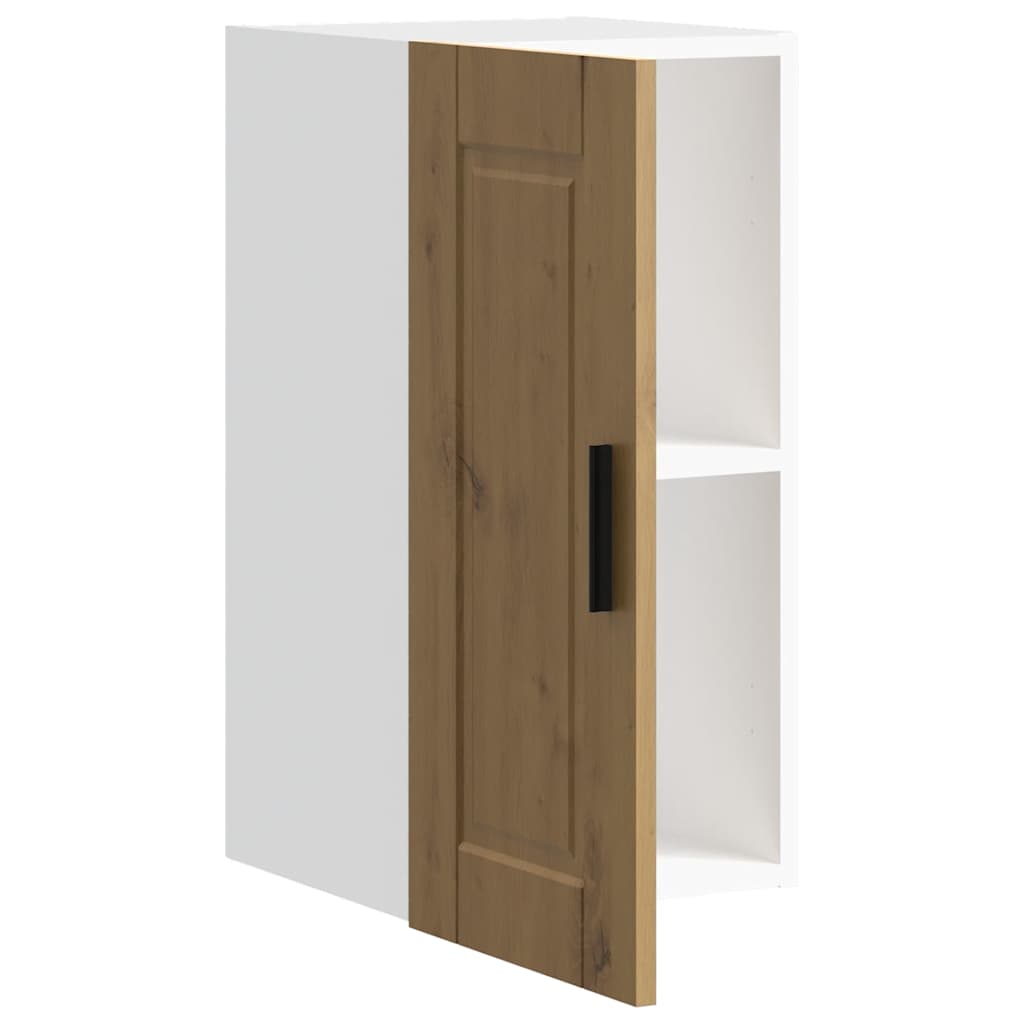vidaXL Kitchen Wall Cabinet "Porto" Artisan Oak Engineered Wood