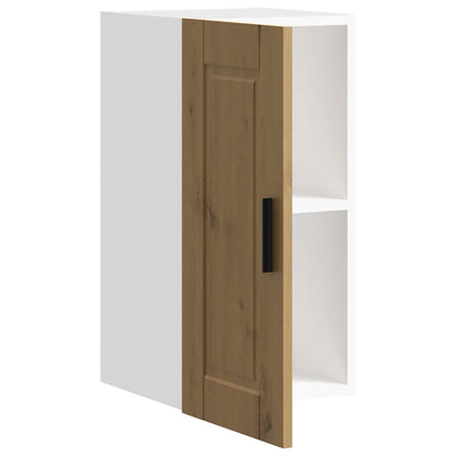 vidaXL Kitchen Wall Cabinet "Porto" Artisan Oak Engineered Wood