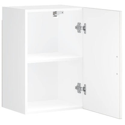 vidaXL Kitchen Wall Cabinet Porto High Gloss White Engineered Wood