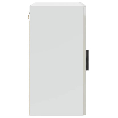 vidaXL Kitchen Wall Cabinet Porto High Gloss White Engineered Wood