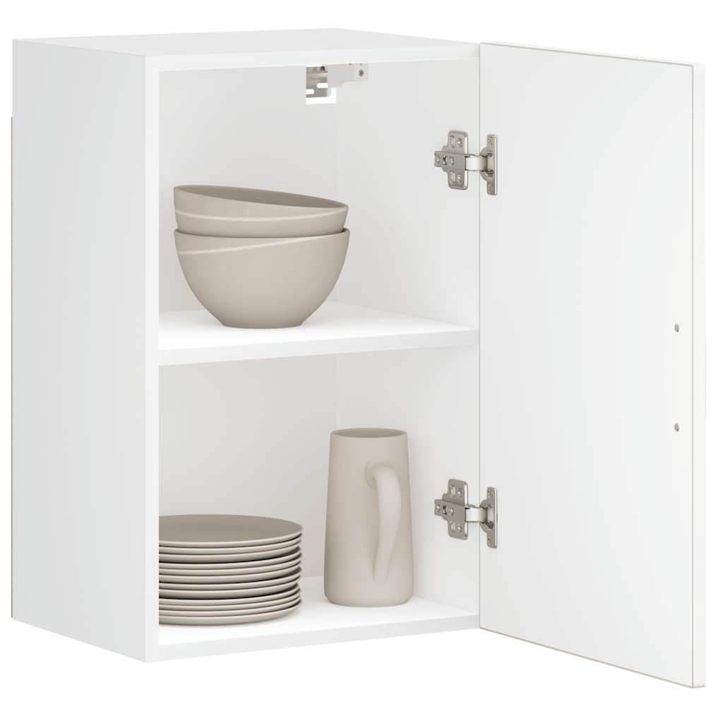 vidaXL Kitchen Wall Cabinet Porto High Gloss White Engineered Wood