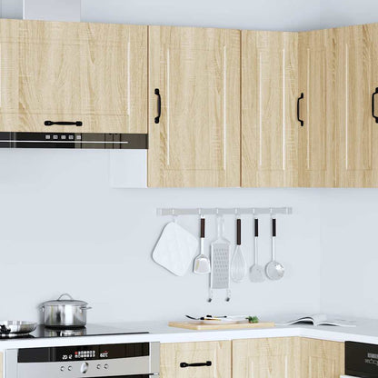 vidaXL Kitchen Wall Cabinet "Porto" Sonoma Oak Engineered Wood