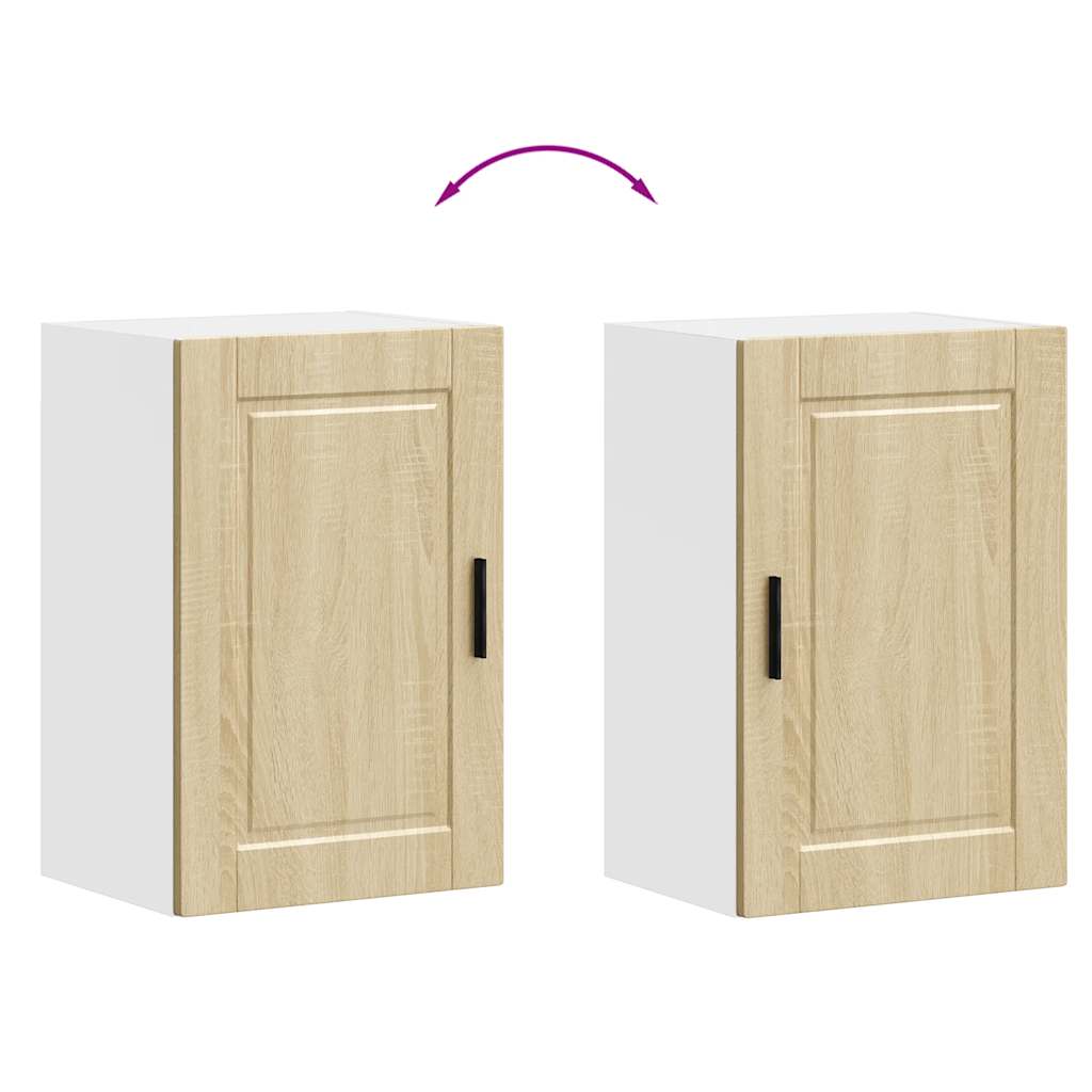 vidaXL Kitchen Wall Cabinet "Porto" Sonoma Oak Engineered Wood