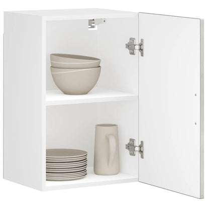vidaXL Kitchen Wall Cabinet Porto Concrete Grey Engineered Wood