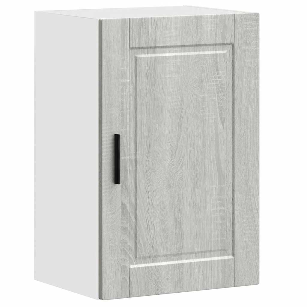 vidaXL Kitchen Wall Cabinet "Porto" Grey Sonoma Engineered Wood