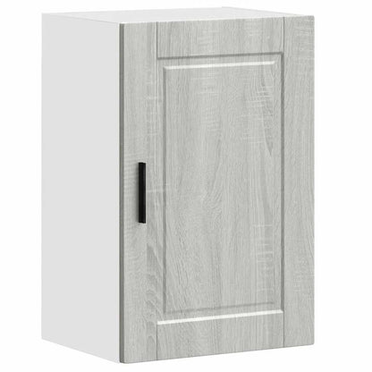 vidaXL Kitchen Wall Cabinet "Porto" Grey Sonoma Engineered Wood
