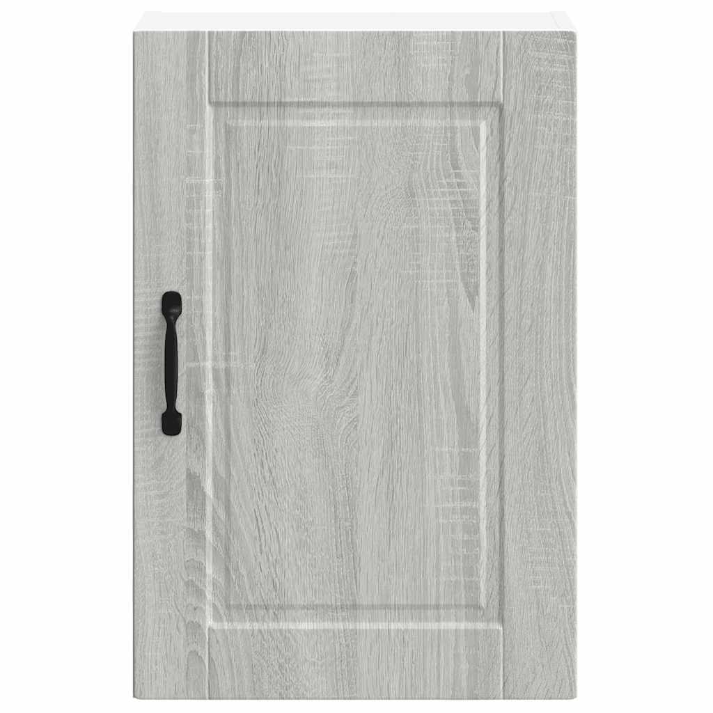 vidaXL Kitchen Wall Cabinet "Porto" Grey Sonoma Engineered Wood