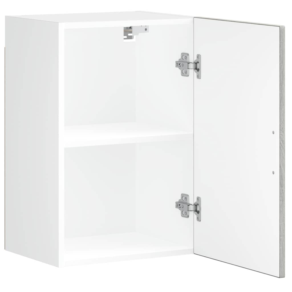 vidaXL Kitchen Wall Cabinet "Porto" Grey Sonoma Engineered Wood