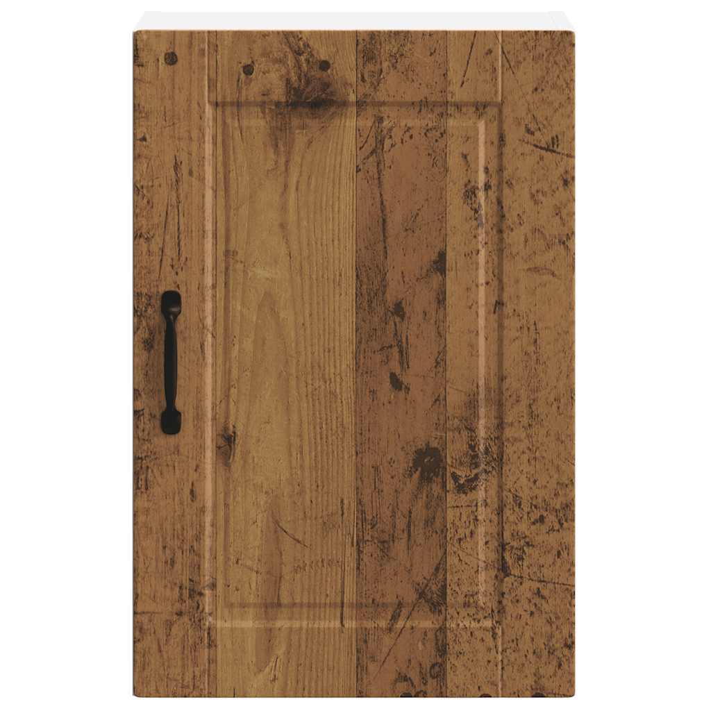 vidaXL Kitchen Wall Cabinet "Porto" Old Wood Engineered Wood