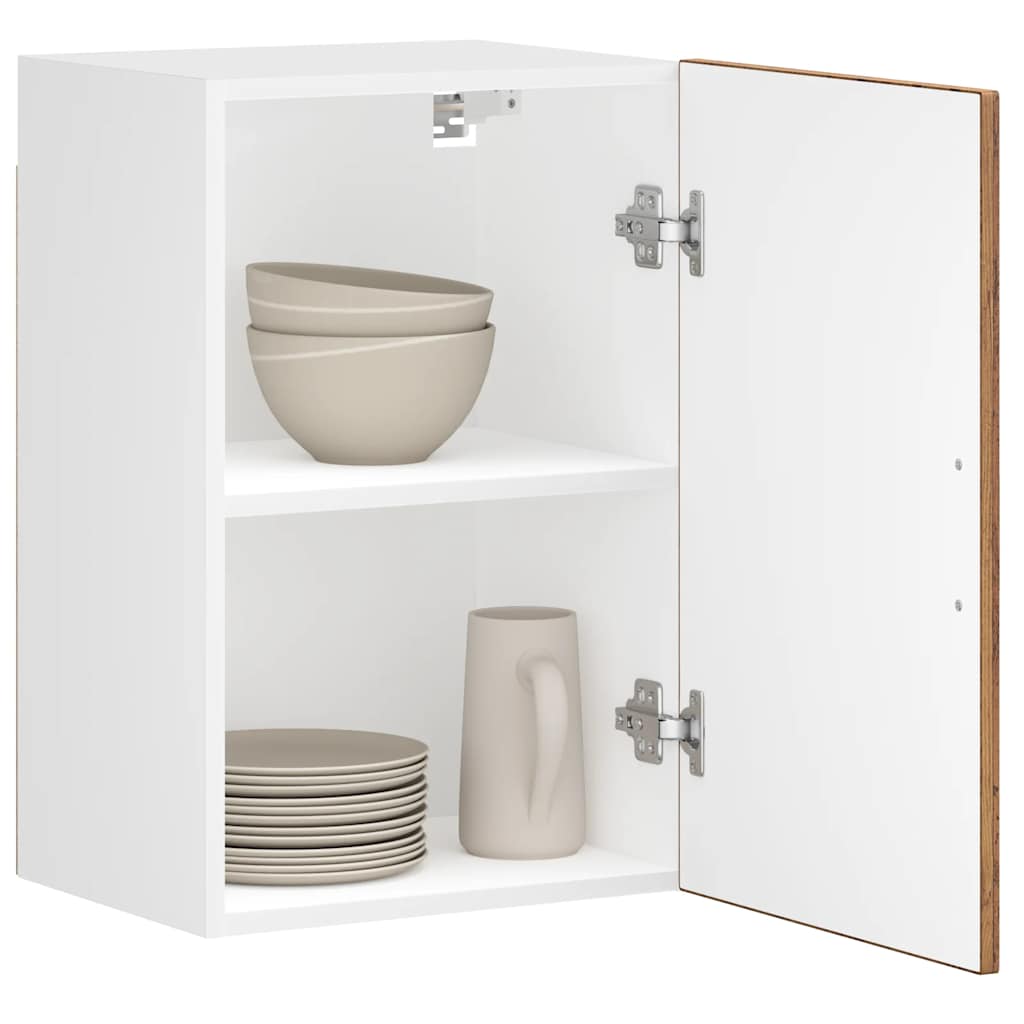 vidaXL Kitchen Wall Cabinet "Porto" Old Wood Engineered Wood