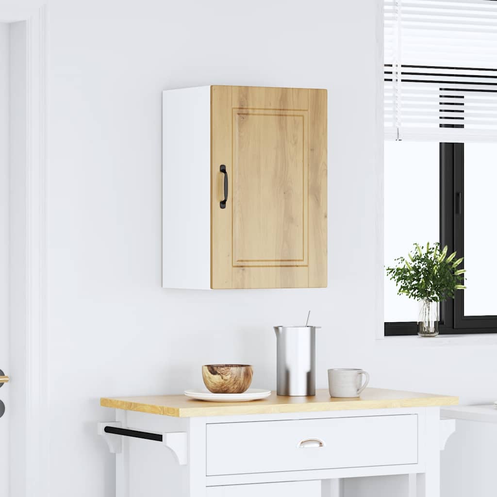 vidaXL Kitchen Wall Cabinet "Porto" Artisan Oak Engineered Wood