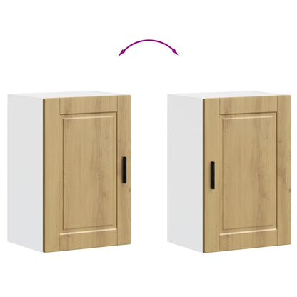 vidaXL Kitchen Wall Cabinet Porto Artisan Oak Engineered Wood