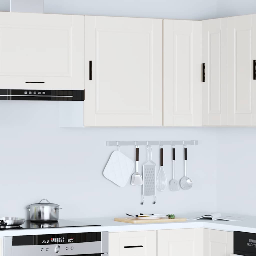 vidaXL Kitchen Wall Cabinet "Porto" White Engineered Wood