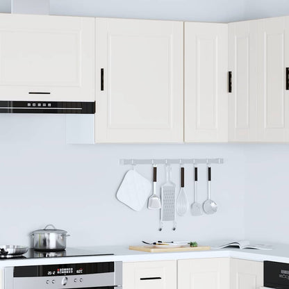 vidaXL Kitchen Wall Cabinet "Porto" White Engineered Wood
