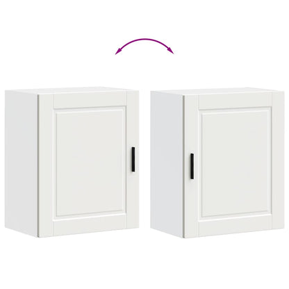 vidaXL Kitchen Wall Cabinet "Porto" White Engineered Wood