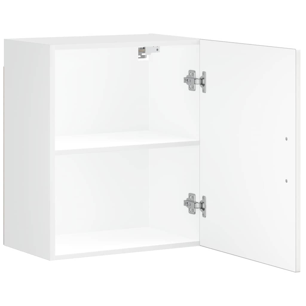 vidaXL Kitchen Wall Cabinets 2 pcs "Porto" White Engineered Wood