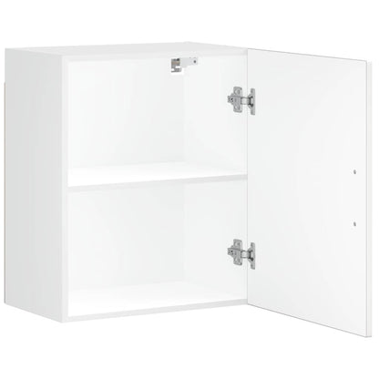 vidaXL Kitchen Wall Cabinets 2 pcs "Porto" White Engineered Wood