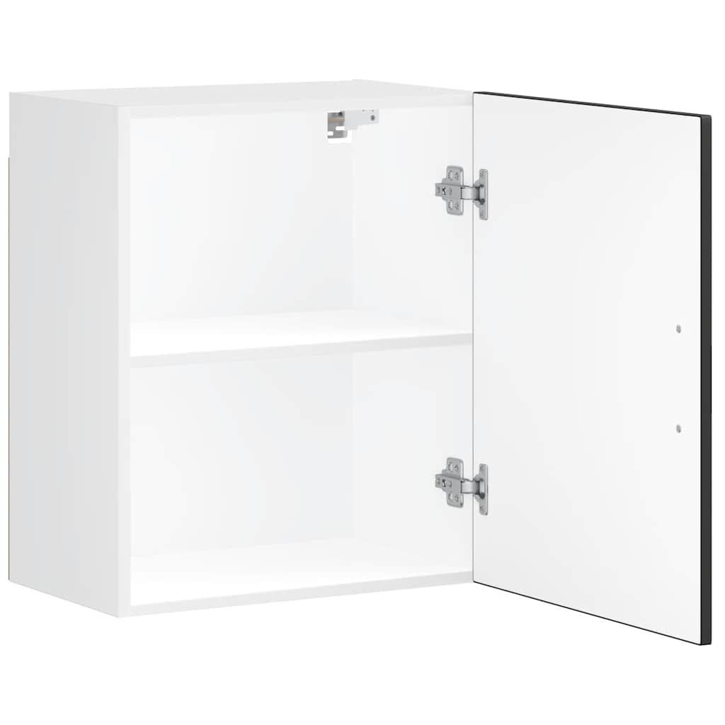 vidaXL Kitchen Wall Cabinet Porto Black Engineered Wood
