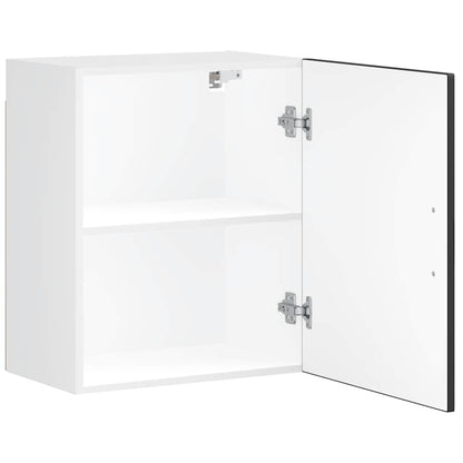vidaXL Kitchen Wall Cabinet Porto Black Engineered Wood