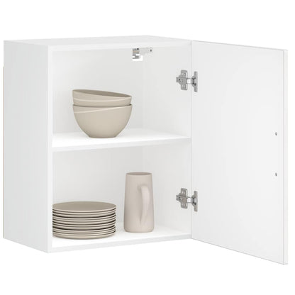 vidaXL Kitchen Wall Cabinet Porto High Gloss White Engineered Wood
