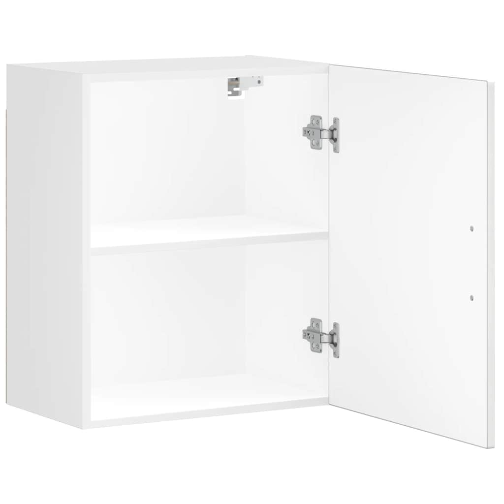 vidaXL Kitchen Wall Cabinets 2 pcs "Porto" High Gloss White Engineered Wood