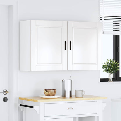 vidaXL Kitchen Wall Cabinets 2 pcs "Porto" High Gloss White