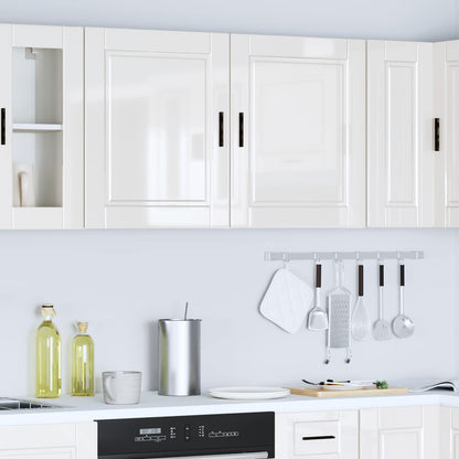 vidaXL Kitchen Wall Cabinets 2 pcs "Porto" High Gloss White