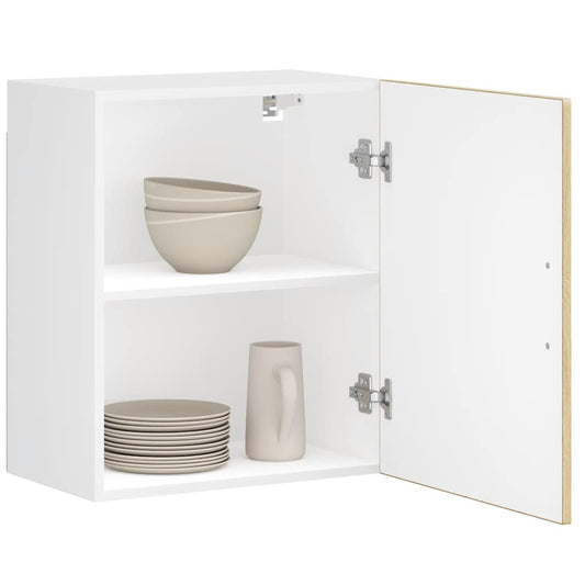 vidaXL Kitchen Wall Cabinet "Porto" Sonoma Oak Engineered Wood