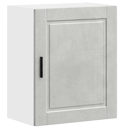 vidaXL Kitchen Wall Cabinet "Porto" Concrete Grey Engineered Wood