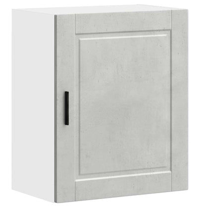 vidaXL Kitchen Wall Cabinets 2 pcs "Porto" Concrete Grey Engineered Wood